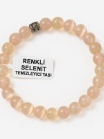 Renkli Pembe Selenit - Temizleyici Taş