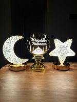 3’lü Set Hoşgeldin Ramazan Hilal ve Yıldız LED Lamba